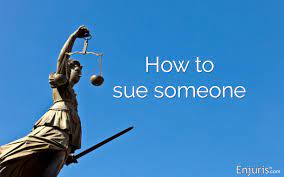 How to Sue Someone?